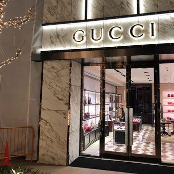 Gucci Store Front Lighting